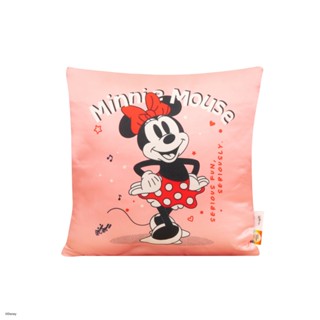 Disney home หมอนอิง รุ่น DISNEY FUNFEST MINNIE 01 สีชมพู (40 x 40 x 15 ซม.)