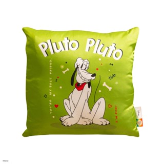 Koncept furniture หมอนอิง รุ่น DISNEY FUNFEST PLUTO 01 สีเขียว (40 x 40 x 15 ซม.)