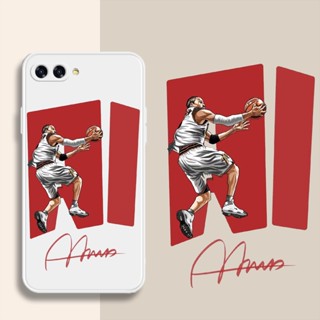 [Aimeidai] เคสโทรศัพท์มือถือ ซิลิโคน กันกระแทก พิมพ์ลาย NBA Star Series Allen Iverson สําหรับ OPPO A9 A12 A15 A16 A39 A53 A72 A74 A94