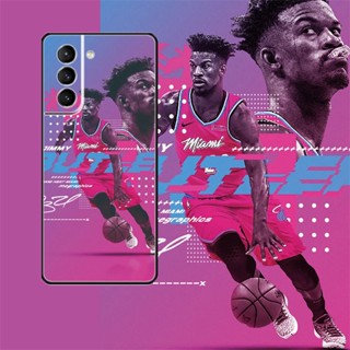 [Aimeidai] เคสโทรศัพท์มือถือ ซิลิโคน กันกระแทก พิมพ์ลาย NBA Star Jimmy Butler สําหรับ Samsung S9 S10 S20 S20 FE S21 S22 Series