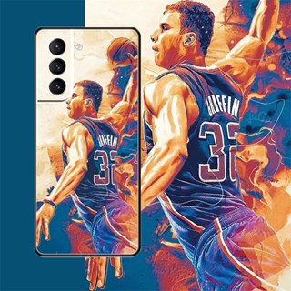 [Aimeidai] เคสโทรศัพท์มือถือ ซิลิโคน กันกระแทก ลาย NBA Star Blake Griffin สําหรับ Samsung S9 S10 S20 S20 FE S21 S22 Series