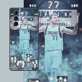 [Aimeidai] เคสโทรศัพท์มือถือ ซิลิโคน กันกระแทก ลาย NBA Star Luka Donifici≥ สําหรับ Samsung S9 S10 S20 S20 FE S21 S22 Series