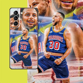 [Aimeidai] เคสโทรศัพท์มือถือ ซิลิโคน กันกระแทก พิมพ์ลาย NBA Super Star Stephen Curry สําหรับ Samsung S9 S10 S20 S21 S22 Series