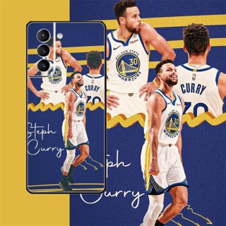 [Aimeidai] เคสโทรศัพท์มือถือ ซิลิโคน กันกระแทก พิมพ์ลาย NBA Super Star Stephen Curry สําหรับ Samsung S9 S10 S20 S21 S22 Series