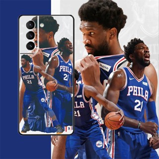 [Aimeidai] เคสโทรศัพท์มือถือซิลิโคน กันกระแทก พิมพ์ลาย NBA Super Star Joel สําหรับ Samsung S9 S10 S20 S21 S22 Series