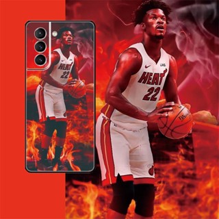 [Aimeidai] เคสโทรศัพท์มือถือ ซิลิโคน กันกระแทก พิมพ์ลาย NBA Star Jimmy Butler สําหรับ Samsung S9 S10 S20 S20 FE S21 S22 Series