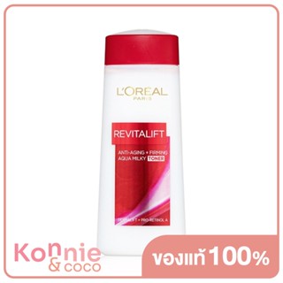 LOreal Paris Revitalift Aqua Milk Toner 200ml ลอรีอัล ปารีส รีไวทัลลิฟท์ อะควา มิลค์กี้ โทนเนอร์บำรุงผิว.