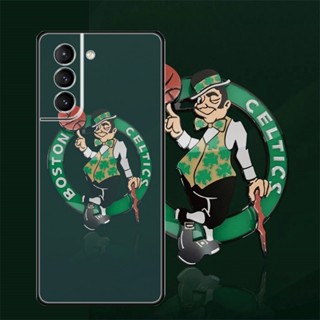 [Aimeidai] เคสโทรศัพท์มือถือ ซิลิโคน กันกระแทก ลายโลโก้ทีม NBA สําหรับ Samsung S9 S10 S20 S20 FE S21 S22 Series