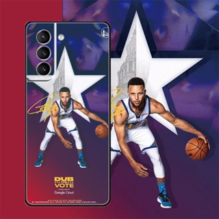 [Aimeidai] เคสโทรศัพท์มือถือ ซิลิโคน กันกระแทก พิมพ์ลาย NBA Golden State Warriors All-Star สําหรับ Samsung S9 S10 S20 S20 FE S21 S22 Series