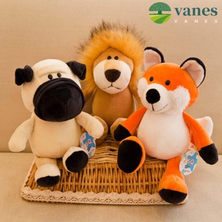 Vanes ตุ๊กตาช้าง ลิง สิงโต น่ารัก สําหรับวันเกิด|ของเล่นยัดไส้ ยีราฟ