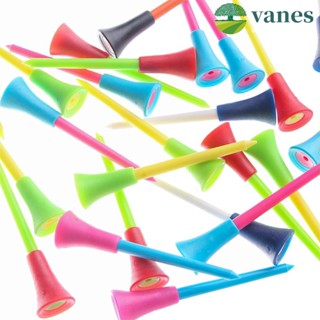 Vanes ที่ตั้งลูกกอล์ฟ พลาสติก เบาะยาง หลากสี 50 ชิ้น / ล็อต