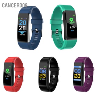  Cancer309 สร้อยข้อมืออัจฉริยะ Heart Rate เครื่องวัดความดันโลหิตการติดตามกีฬาการควบคุมแบบสัมผัสนาฬิกาออกกำลังกายสำหรับนักเรียนผู้ใหญ่