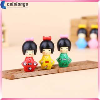 ตุ๊กตากิโมโน Pvc รูปการ์ตูนญี่ปุ่น Kokeshi สไตล์เอเชีย สําหรับตกแต่งบ้าน จํานวน 12 ชิ้น