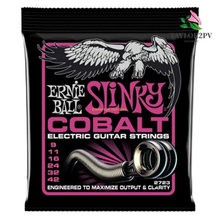 ERNIE BALL Taylor2pv สายกีตาร์ไฟฟ้า โคบอลต์ 2721/2723 ตอบสนองฮาร์โมนิก เออร์นี่บอล อายุการใช้งานยาว สากล สัมผัสได้ถึงความยอดเยี่ยม สําหรับกีตาร์ไฟฟ้า