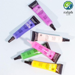 Ralph ครีมอายแชโดว์ เนื้อลิขวิด ไพรเมอร์ กันเปื้อน ง่าย มืออาชีพ ทนทาน กันน้ํา สีธรรมชาติ อายแชโดว์ แต่งหน้า ตา