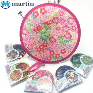 Martin Flying Disk พัดไนล่อน ทรงกลม แบบพกพา พับได้ สําหรับชายหาด สนามหญ้า