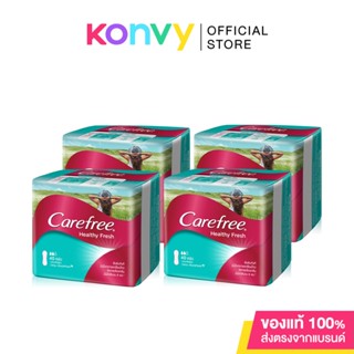 [แพ็คสี่] Carefree แผ่นอนามัย Healthy Fresh Regular [40pcs x 4pack] แผ่นอนามัยแบบโปร่งสบาย.