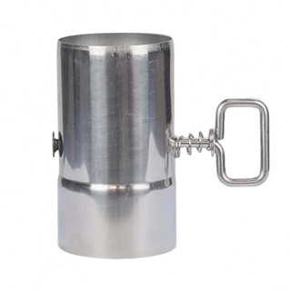 ท่อสแตนเลส พร้อมแดมเปอร์ ขนาด 12 X 5.9 X 5.9 ซม.