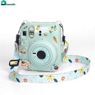 Polaroid Instax Mini12 Crystal Shell With Back Rope Sticker 3 ชิ้น Transparent Scratch-resistant Storage Shell Set home