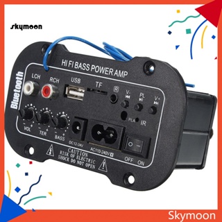 Skym* เครื่องขยายเสียงสเตอริโอดิจิทัล MP3 USB TF บลูทูธ เข้ากันได้กับรถยนต์