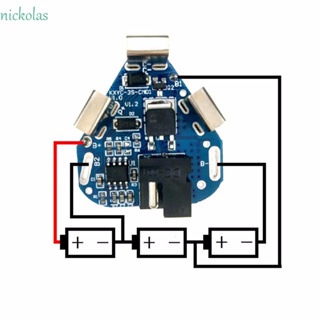 Nickolas 18650 บอร์ดชาร์จแบตเตอรี่ลิเธียมไอออน 18650 โมดูลตรวจจับแรงดันไฟฟ้า PCB