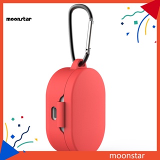 Moo เคสหูฟังไร้สาย กันตก สีพื้น สําหรับ Redmi AirDots