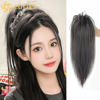 Curtes กิ๊บติดผมหางม้าสังเคราะห์ แบบนิ่ม สําหรับต่อผมหางไก่