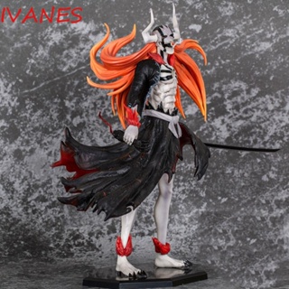 Ivanes โมเดลฟิกเกอร์ PVC อนิเมะ Ichigo Kurosaki BLEACH สไตล์ญี่ปุ่น สําหรับตกแต่งบ้าน