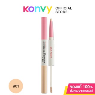 Cathy Doll Skinny Concealer Matt &amp; Bright 3g #01 Light Beige.