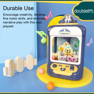 เครื่องจับตุ๊กตา DIY แบบอัตโนมัติ พร้อมแคลมป์เพลง ของเล่นสําหรับเล่นคริสต์มาส