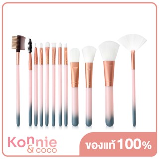 Great Puff Brush Unicorn Set Soft And Beauty Brush 12pcs.