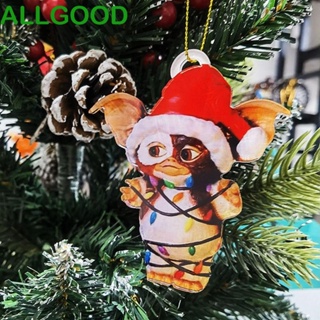 Allgoods ถุงเท้าอะคริลิค ลาย Gremlins Gizmo มังกรบิน ของขวัญคริสต์มาส สําหรับแขวนตกแต่งต้นคริสต์มาส