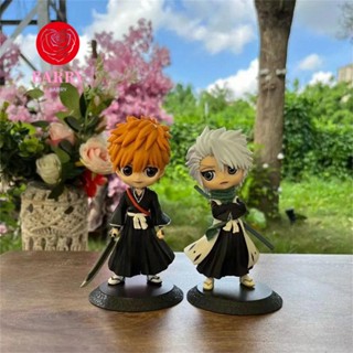 Barry ฟิกเกอร์อนิเมะ Bleach Q Postket Ichigo Kurozaki Kawaii พร้อมกล่อง 15 ซม. ตาโต Hitsugaya Touhirou สําหรับตกแต่ง