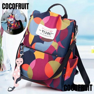 Cocofruit กระเป๋าสะพายไหล่ กระเป๋าเดินทาง กันน้ํา แฟชั่นสําหรับผู้หญิง