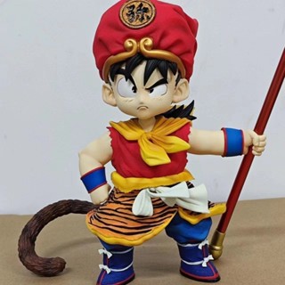 ใหม่ ตุ๊กตาฟิกเกอร์ Dragon Ball Tiger Skin Gohan แฮนด์เมด ขนาด 19 ซม. สําหรับตกแต่ง