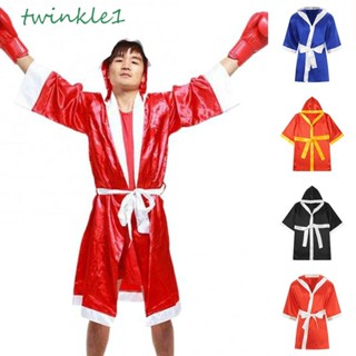 Twinkle1 เสื้อคลุมชกมวย แขนยาว มีฮู้ด ประสิทธิภาพสูง สําหรับผู้ชาย