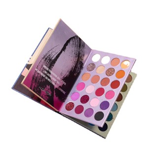 Spot second hair #72 color book eye shadow folding beads matte multicolor cross-border makeup market eyeshadow spot 8cc