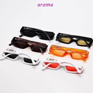 Aroma แว่นตากันแดด ทรงสี่เหลี่ยม ป้องกันรังสียูวี สไตล์เกาหลี สําหรับผู้หญิง