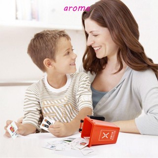 Aroma ของเล่นโมเดลรถบรรทุก ถังขยะ 4 กระป๋อง ขนาดเล็ก สําหรับเด็กวัยหัดเดิน