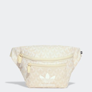 adidas ไลฟ์สไตล์ กระเป๋าคาดเอวลายโมโนแกรม Unisex สีเบจ IB9192