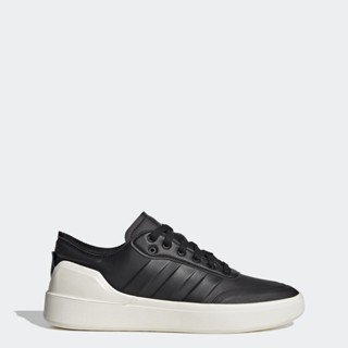 adidas เทนนิส รองเท้า Court Revival Cloudfoam Modern Lifestyle Court Comfort ผู้หญิง สีดำ HP2611