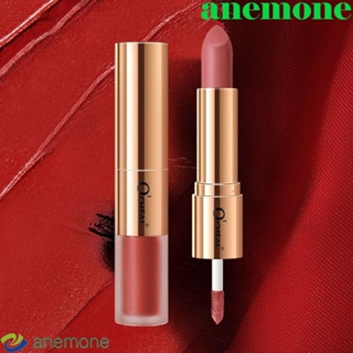 Anemone ลิปสติก ลิปกลอส เนื้อแมตต์ ไม่จางหาย 2 in 1