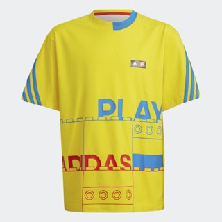 adidas ไลฟ์สไตล์ เสื้อยืด adidas x Classic LEGO® เด็ก สีเหลือง HP0944