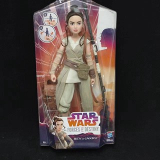 ของแท้ ตุ๊กตาฟิกเกอร์ Disney Hasbro Star Wars Rey 28 ซม.