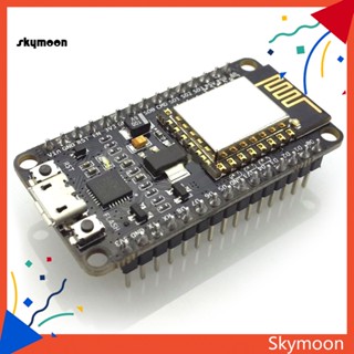 Skym* NodeMcu Lua ESP8266 CP2102 บอร์ดทดลองอินเตอร์เน็ตไร้สาย WiFi