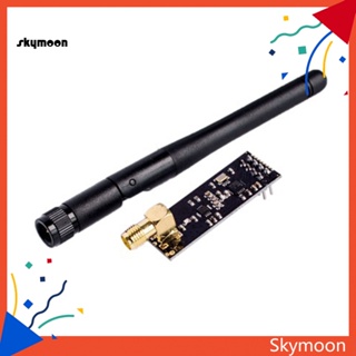 Skym* โมดูลเสาอากาศรับส่งสัญญาณไร้สาย 24G 1100M NRF24L01+PA+LNA SMA