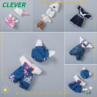 Clever ชุดเสื้อโค้ท ขนเฟอร์ 10 แบบ แฟชั่น สําหรับตุ๊กตา Obitsu 11 Ob11