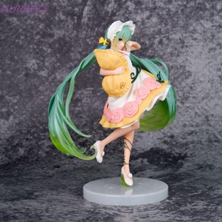 Huimao โมเดลฟิกเกอร์ PVC รูปการ์ตูนอนิเมะ Miku Hatsune ขนาด 20 ซม. ของขวัญวันเกิด สําหรับตกแต่งบ้าน