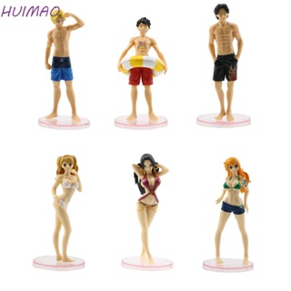 Huimao ตุ๊กตาฟิกเกอร์ Luffy Luffy Nami ขนาดเล็ก ของขวัญ ของเล่นสําหรับเด็ก