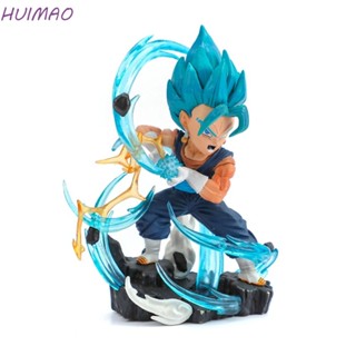 Huimao Q Version Vegeta Dragon Ball ของขวัญวันเกิด ของสะสม ของเล่นเด็ก อะนิเมะ ตัวละคร เดสก์ทอป ตกแต่งบ้าน เครื่องประดับ การ์ตูน ฟิกเกอร์แอคชั่น